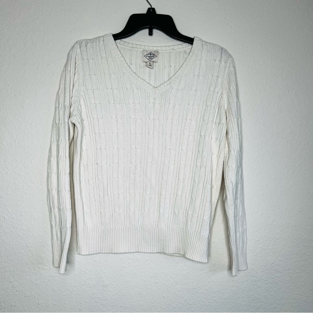 St John's Bay Cream Sweater - Picture 3 of 7